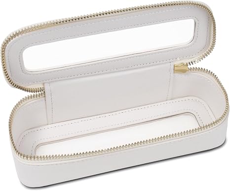 Travel Clear Makeup Bag Set, TSA Approved Cosmetic Bag Case with Zipper Portable Makeup Pouch Toiletry Bag Traveling Cos