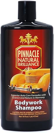 Pinnacle Bodywork Shampoo | Luxurious pH-Neutral Car Wash | Scratch-Free Formula with Long-Lasting Suds | High-Yield Con
