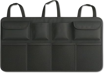 Car Trunk Organizer for SUV Backseat Hanging Storage with 8 Pockets