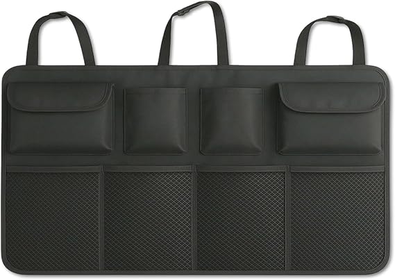Car Trunk Organizer for SUV Backseat Hanging Storage with 8 Pockets