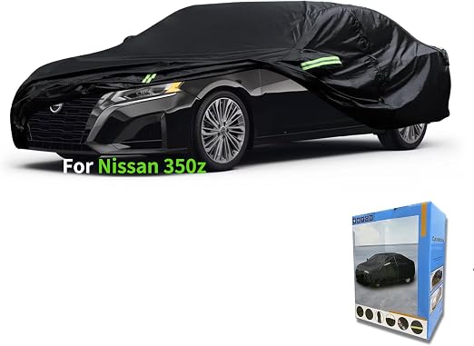 Custom-Fit for NIS-san Car Cover, 7 Layers Car Cover Waterproof All Weather for Automobiles, Outdoor Full Cover Rain Sun