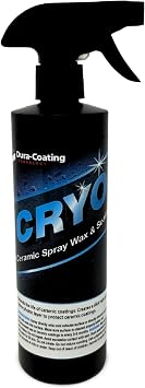 DURA-COATING TECHNOLOGY, CRYO Hybrid Ceramic Spray Sealant - Ceramic Spray Sealant & Detailer for Smooth & Streak-Less F