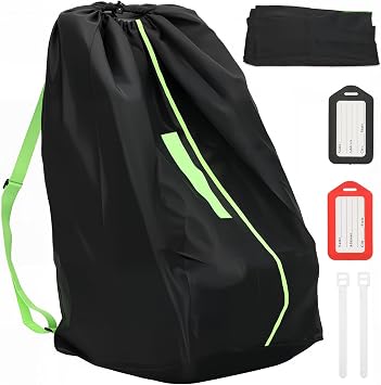 Saranna Car Seat Travel Bag for Airplane: Car Seat Bags for Air Travel Fit All Car Seats, Infant Carriers & Booster Seat