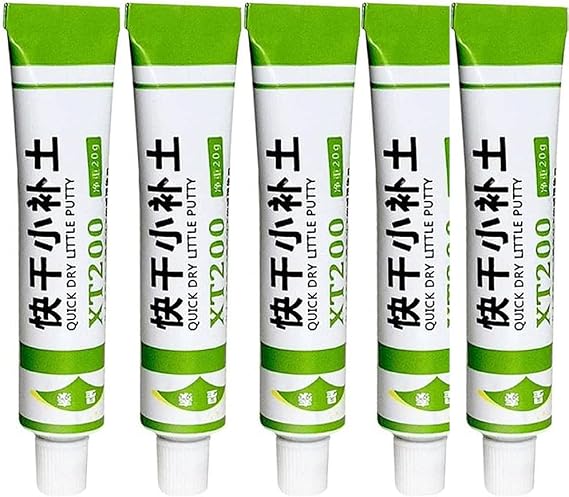 5Pcs Instafix Fiberglass Repair Paste,Fiberglass Boat Repair Paste,Quick-Drying Putty Paint Repairing Eye-Filling Gray P