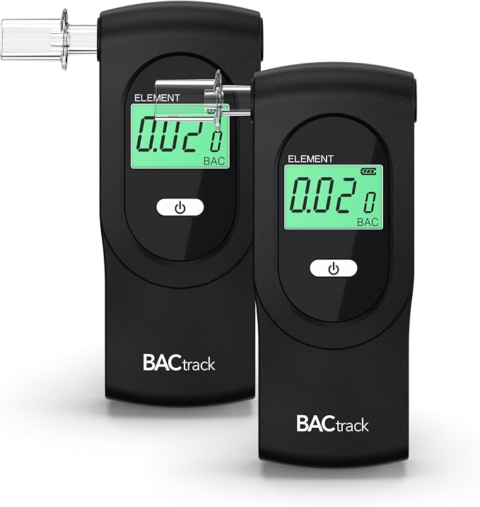BACtrack Element Breathalyzer | Police-Grade | DOT & NHTSA Compliant | 2pk