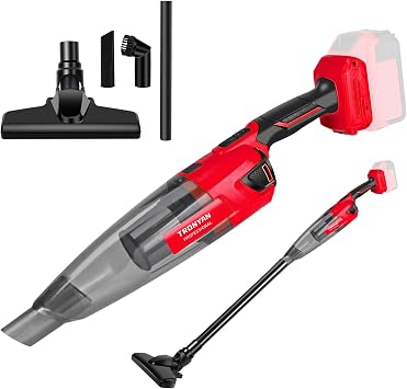 Cordless Vacuum Cleaner Compatible with Milwaukee 18V Battery (Battery NOT Included),17000Pa Brushless Portable Handheld