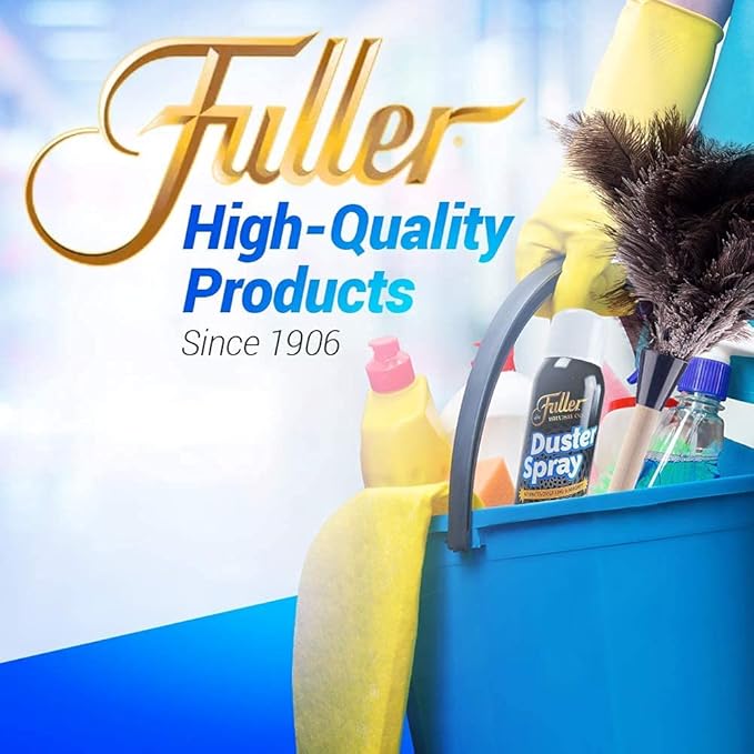 Fuller Brush Duster Spray – 15.5 oz Multi Surface Dust Removing Sprayer - Safe Household Cleaning for Floors, Furniture, Blinds & Car Interiors (Pack of 2)