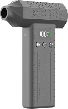 Compressed Air Duster with Display 300000RPM Electric Cleaner Kit 3 Gears Adjustable Type-C Charge Rechargeable 10000Pa 