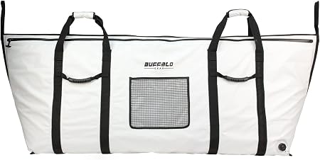 Buffalo Gear Large Fish Kill Bag, 60in 72in 90in Fish Cooler Bag Portable Tuna Bag Keep Ice-Cold and Fresh over 48H