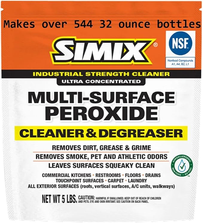 Simix Multi Surface Peroxide Cleaner and Degreaser