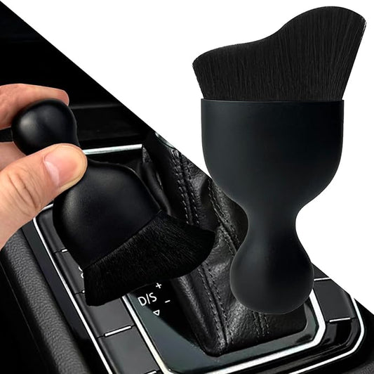 XY North Car Interior Dust Brush, Auto Detailing Brush, Soft Bristles Car Cleaning Brushes, Tool for Air Conditioner Vents, Leather, Computer, Scratch Free, Car Interior Accessories