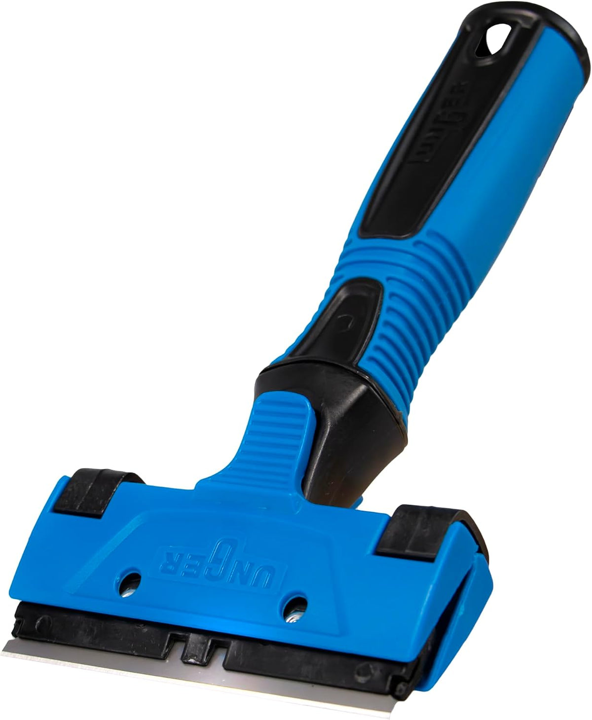 Professional Connect and Clean 4" All-Purpose Scraper, Window, Glass, and Floor Scraping Tool Supplies, Adhesive Removal, Gum, Stickers, Paint Removal, Dual-Sided Blade
