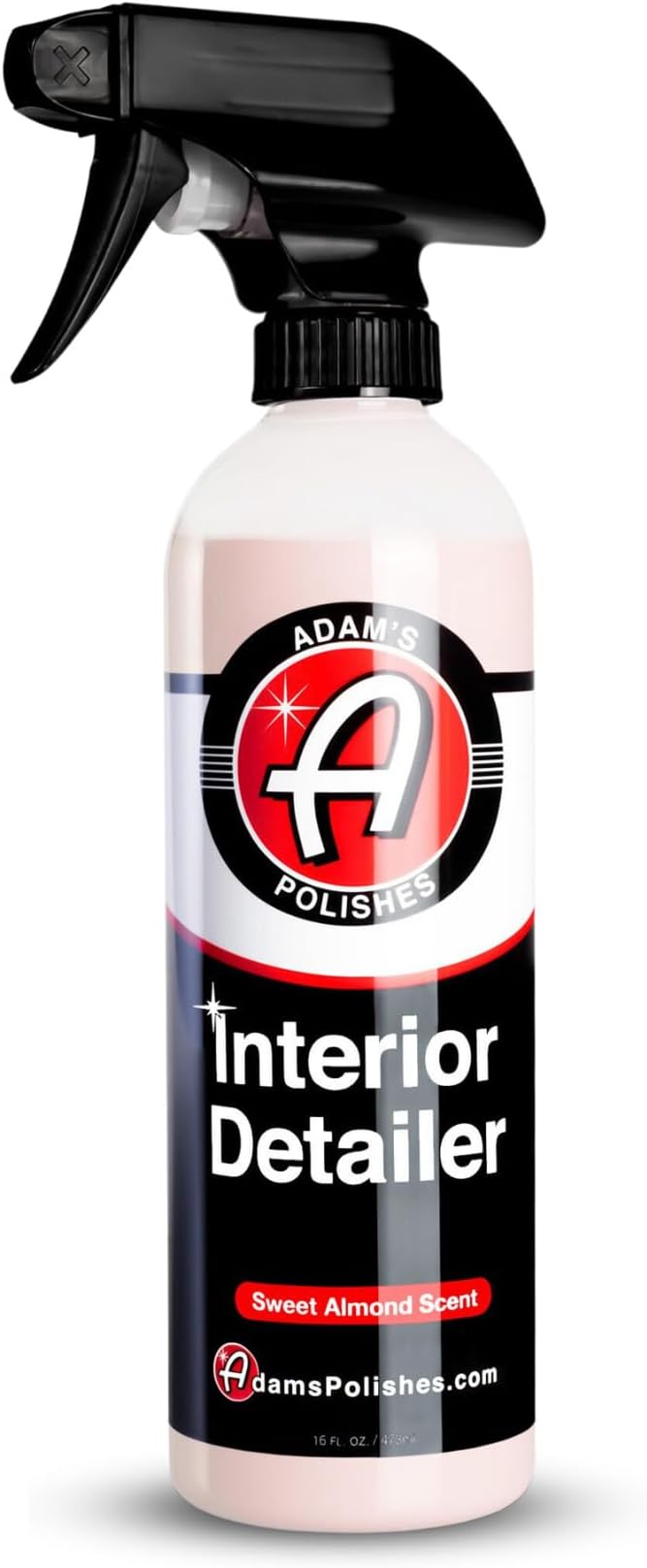 Adam's Polishes Interior Detailer 16 fl. oz (Sweet Almond) - Total Car Interior Cleaner, Protectant & Dressing | All Pur