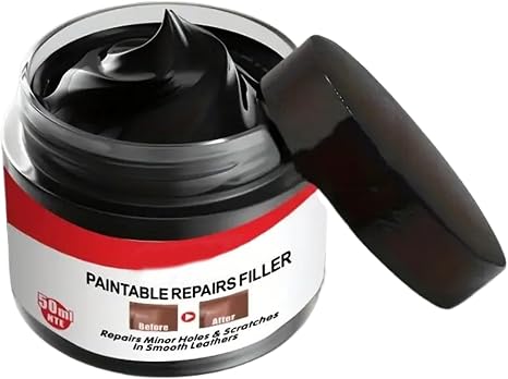 Furniture Repair Kit - Long Lasting Fast Drying Cream,Leather Crack Repair Kit - for Scuff Bag Car Interior Living Room 