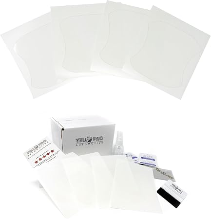 YelloPro Custom Fit Door Handle Cup 3M Scotchgard Anti Scratch Clear Bra Paint Protector Film Cover Self Healing PPF Gua