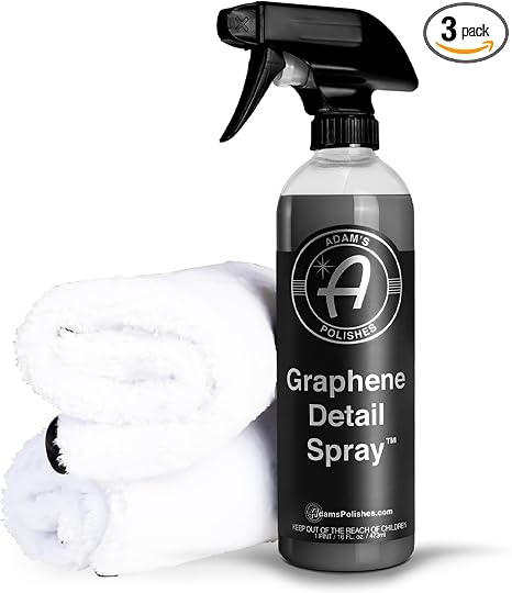 Adam's Polishes Graphene Detail Spray - Extend Protection of Waxes, Sealants, & Coatings | Quick, Waterless Detailer Spr