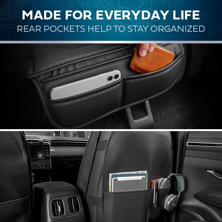TrimLine Crimson Napa Leather Seat Covers for Cars & SUVs