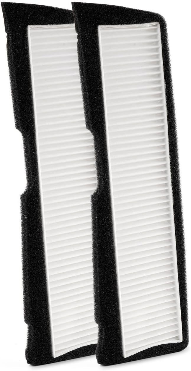2-PACK External Cabin Air Filter Fits for Tesla Model 3 2021-2023 2024 2025 2026 Cabin Intake Air Conditioning Inlet Vent HEPA Filter 12.5''L x 3.75''W Car Accessories