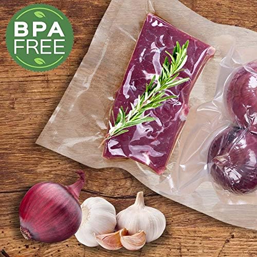 200 Pint 6x10Inch Vacuum Sealer Bags for Food Storage