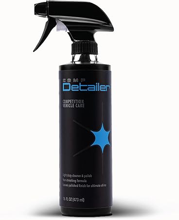 Molecule Competition Detailer Spray | Instant Car Shine Spray for Detailing Kits | Cleans & Polishes Auto Surfaces | Res
