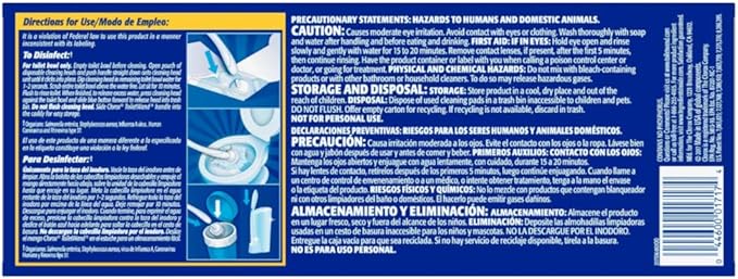 CLOROX ToiletWand Toilet Cleaner Refills,Toilet brush,Original,10 Count (Pack of 6)