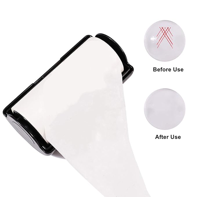 Nail Stamper Clean Sticker Black Stamping Gel Remover Paper, Art Pattern Removal Tool, Manicure Accessories
