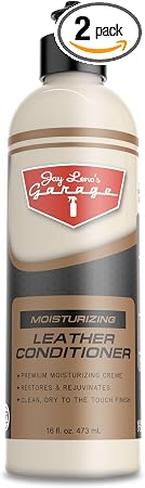 Jay Leno's Garage Car Leather Conditioner and Auto Leather Care - Professional Leather Conditioner for Car Seats, Nouris