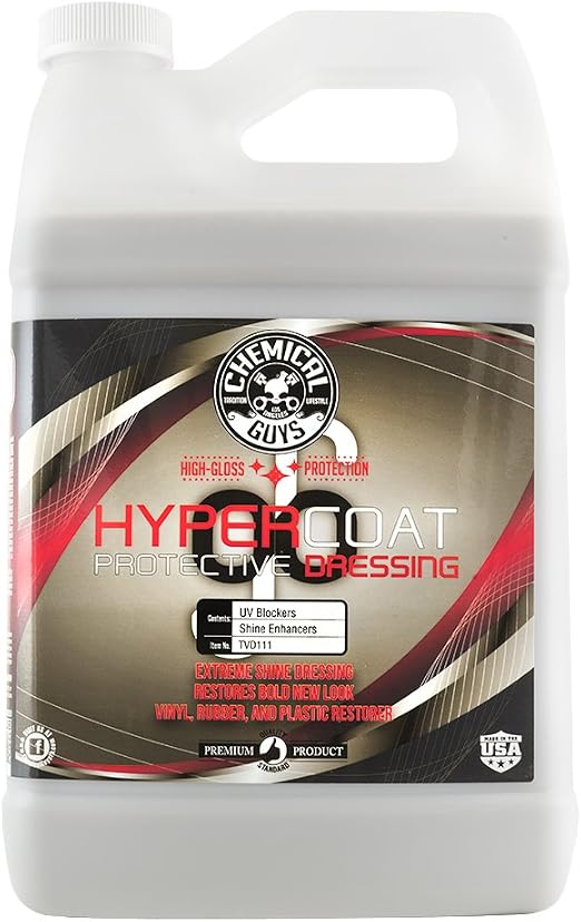 Chemical Guys, G6 HyperCoat High Gloss Dressing for Tires & Trim, 1 Gallon
