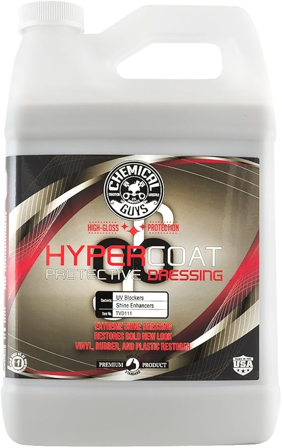 Chemical Guys, G6 HyperCoat High Gloss Dressing for Tires & Trim, 1 Gallon