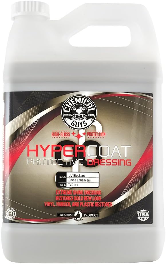 Chemical Guys, G6 HyperCoat High Gloss Dressing for Tires & Trim, 1 Gallon