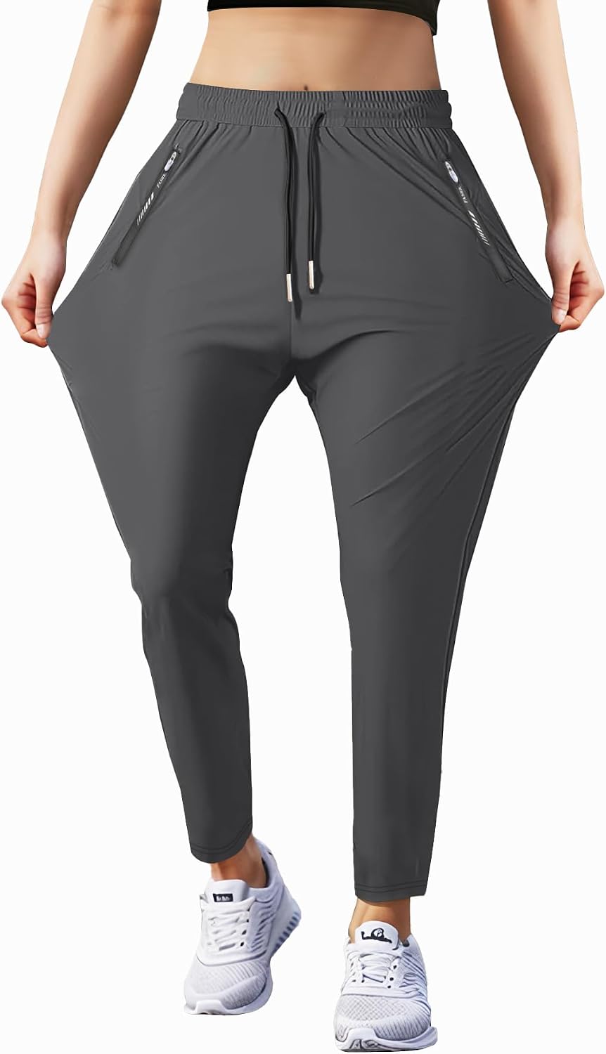 Women's Outdoor Hiking Pants Stretchy Running Athletic Pants