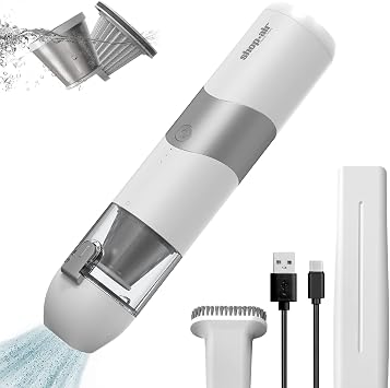 Cordless Handheld Vacuum Cleaner, 5500Pa 65W Powerful Suction