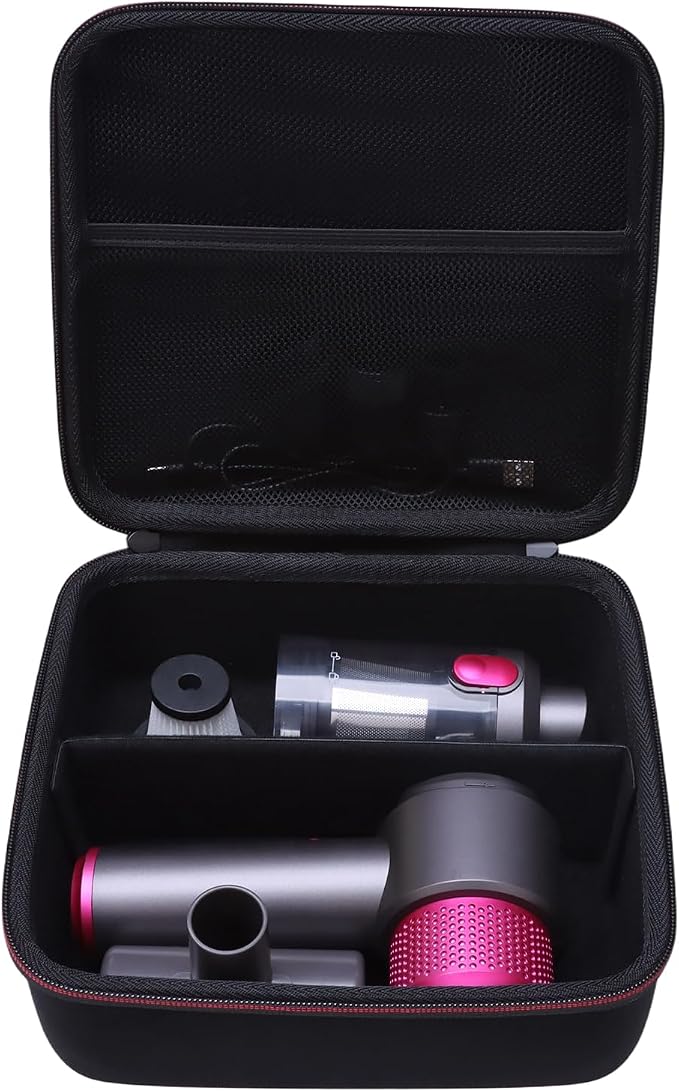 LTGEM Case Compatible with EYYA Air Duste Handheld Cordless Car Vacuum Cleaner, Black (case only) - Cleanova