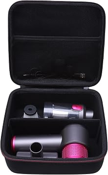 LTGEM Case Compatible with EYYA Air Duste Handheld Cordless Car Vacuum Cleaner, Black (case only)