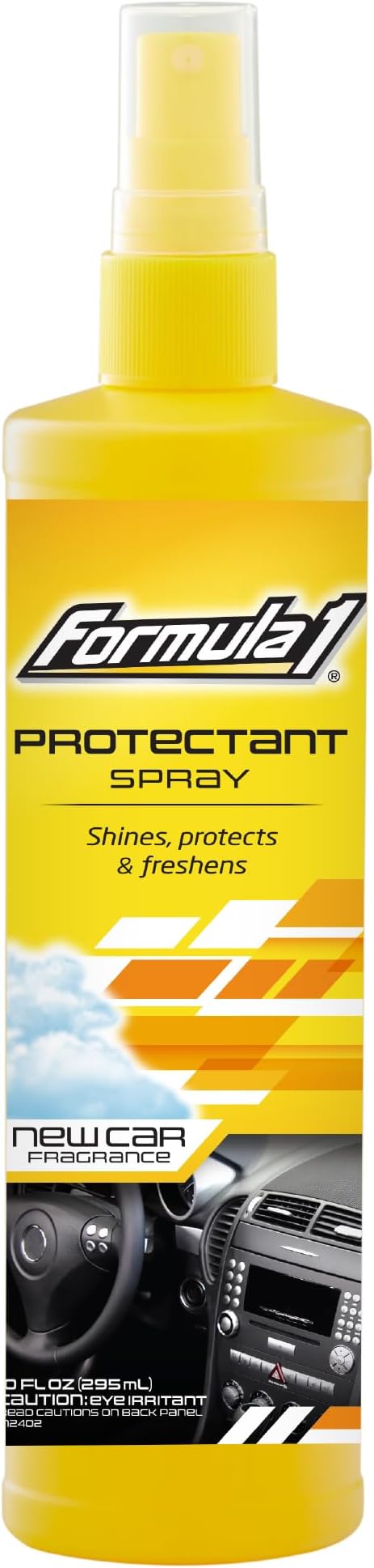 Formula 1 Interior Detailing Protectant Spray, Car Interior Cleaner with Lasting New Car Fragrance and UV Protection, Sa