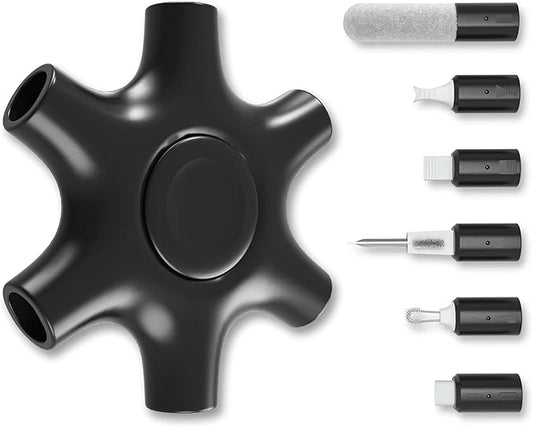 Tassmpitor for iPhone Cleaning Kit Port Cleaner, Repair and Restore Tool for iPad Pro Watch Cell Phone Charging Port, Lightning Charger Cables Speaker Airpod Cleaning Putty Dust for All Devices