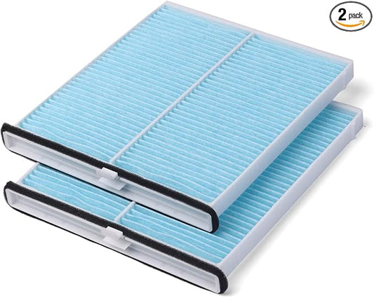 2-Pack HEPA Cabin Air Filter Fits for Mazda 3(2014-18), Mazda 6 (2014-21), CX-5 (2013-25) Cabin Filter CF11811 Replacement Car Accessories KD45-61-J6X KD45-61-J6X9U