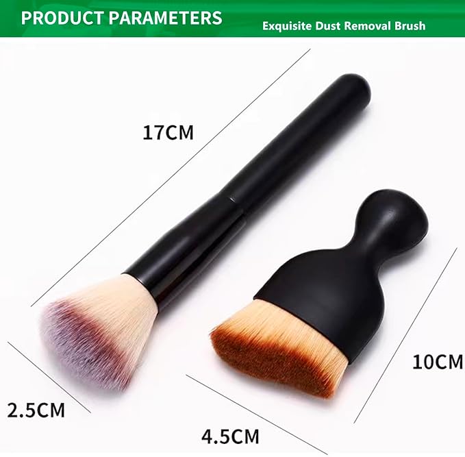 3 Pack Exquisite Microfiber Duster Brushes, Feather Duster,Car Interior Cleaning Brush - Cleaning Tool Efficient Dust Removal for Car Interior, Computers, Keyboards, Photo Frames, Digital Devices