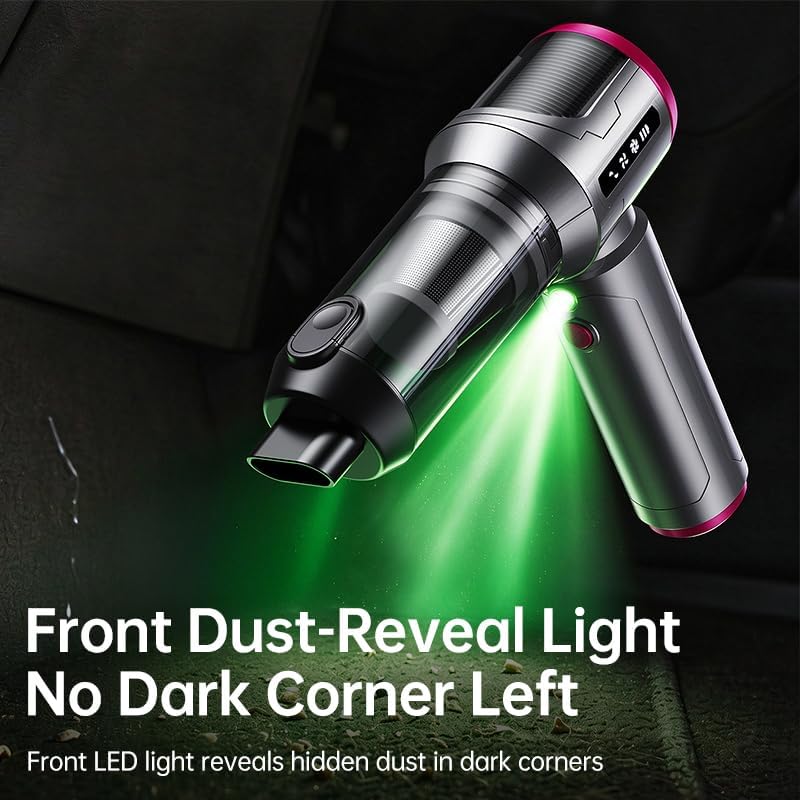 Cordless Car Vacuum Cleaner & Blower Portable Handheld Mini Vac High Power