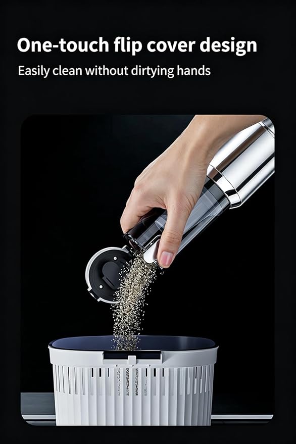 Completely upgraded Car Vacuum,Portable Mini Cordless Cleaner, fast Charging, One-click dust remova, 20000PA Suction Power, 6000mAh Battery Air Blower Wireless Handheld Vacuum for Car,Office and Home