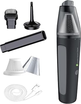 PATO Cordless Handheld Vacuum Cleaner, Mini Car Vacuum with PowerfulSuction, 1800mAh high-CapacitybatteryPortable Dust C