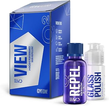 GYEON View EVO Ceramic Hydrophobic Windshield Coating for High Visibility