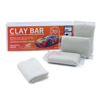 Clay Bar 3 Pack Fine Grade for Car Detailing Paint Prep