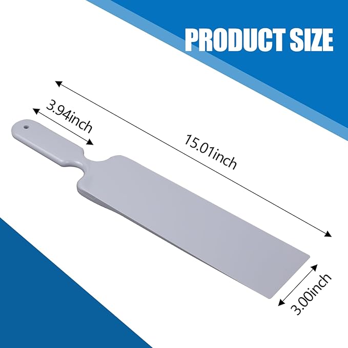 Hovom Car Bulldozer Squeegee, Long Handle Tint Tools, Scrubber Bulldozer Squeegee for Car Window Cleaning/Vinyl Wrap/Snow Frost Ice Removal, Automotive Flat Glass Tint Squeegees (1PCS: Gray)