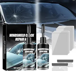 Windshield Crack Care Kit for Automotive Glass and Mirrors (3)
