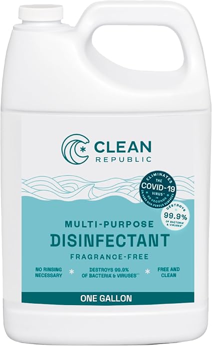Multi-Purpose Disinfectant, Hypochlorous Acid Cleaner, 1 Gallon Bottle