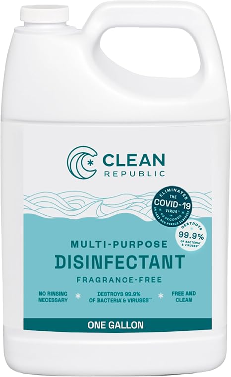 Multi-Purpose Disinfectant, Hypochlorous Acid Cleaner, 1 Gallon Bottle