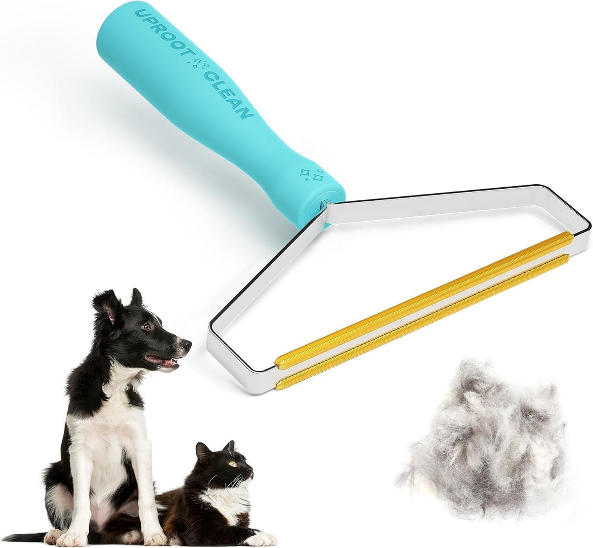 Pro Pet Hair Removal Tool - Multi-Fabric Edge, Carpet Rake