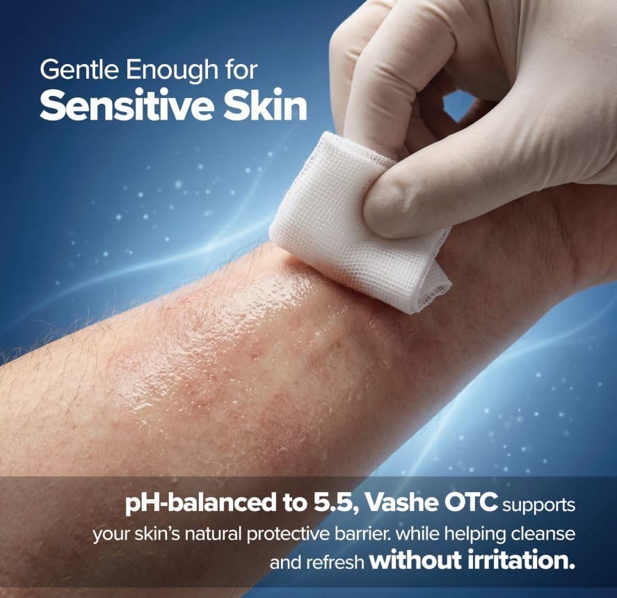 Wound Solution OTC | Pure Hypochlorous Acid-Preserved Wound Cleanser | Home Wound Care | Non-Cytotoxic and Skin-Neutral pH | 8.5 Fl Oz