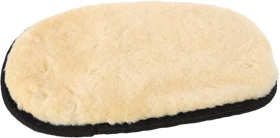 Leather Shoe Polishing Glove and Absorbent Cleaning Tool for Leather Shoes and Car Interiors Faux Lambskin Material for